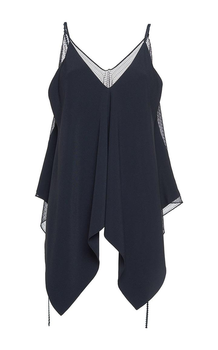 Roland Mouret Lambert Stretch Double Crepe Top