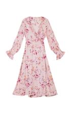 Bytimo Satin Wrap Dress