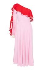 Zayan The Label One Shoulder Dress With Ruffle