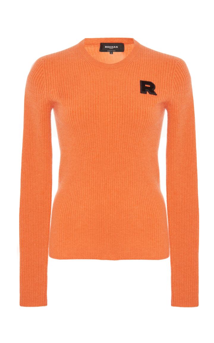 Rochas Logo Crewneck Knit