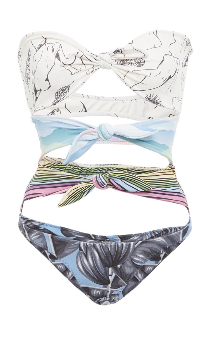 Triya 3 Knots One Piece Swimsuit