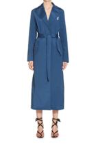 Moda Operandi Off-white C/o Virgil Abloh Nylon Trench Coat Size: 36