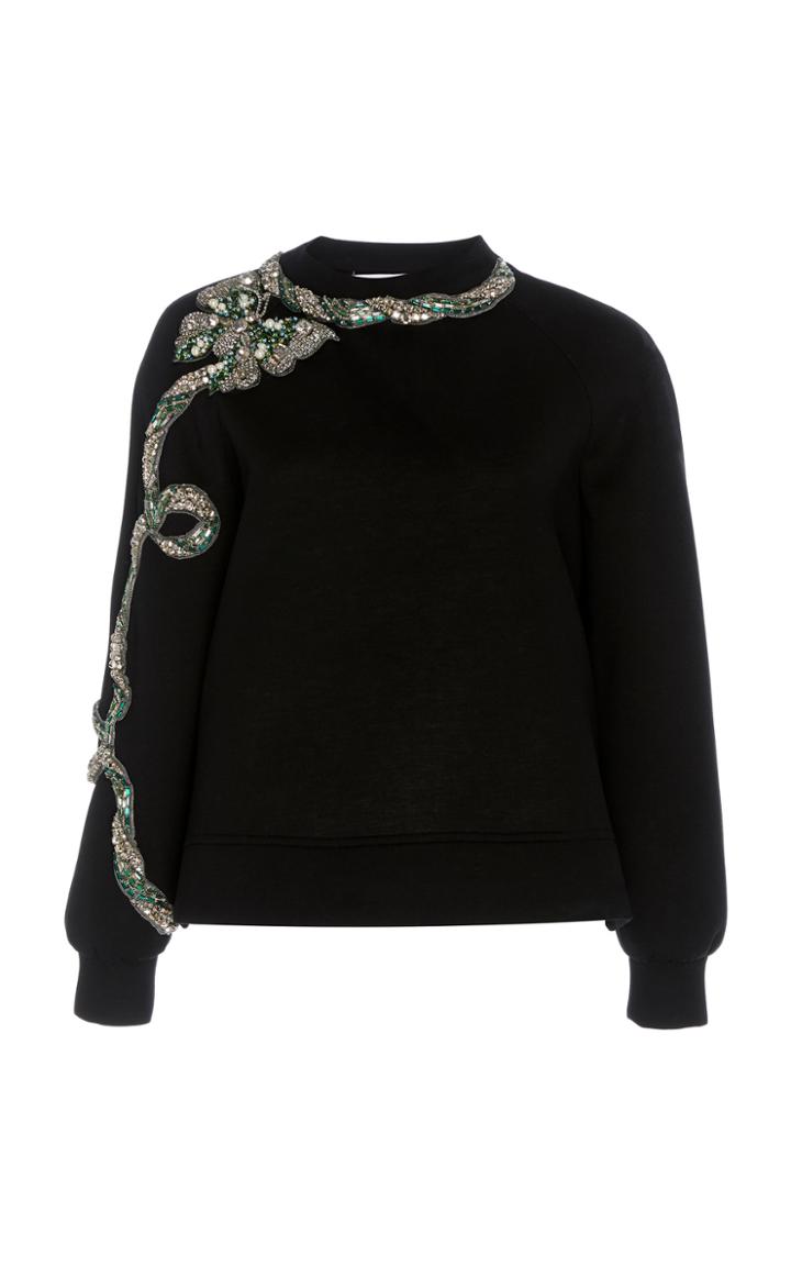 Dice Kayek Sequin Embellished Knit Pull Over