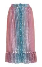 Moda Operandi Paco Rabanne Ruffle-hem Chainmail Skirt Size: 36