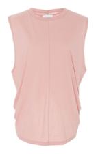 Current/elliott Ruched Cotton-jersey Tank Top