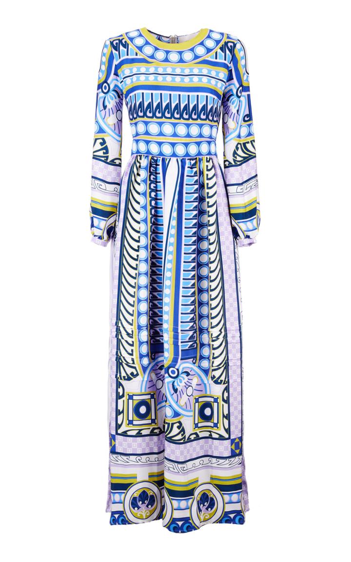 La Doublej Pemberley Printed Maxi Dress