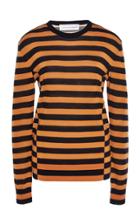 Victoria Victoria Beckham Striped Wool Sweater Size: Xs