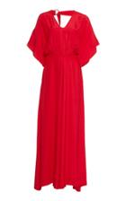 Odyssee Exclusive Rehan Open Back Maxi Dress