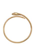 Moda Operandi Sewit Sium Eternity 18k Gold-plated Snake Bracelet