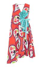 Delpozo Wrap Mini Dress