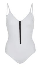 Onia Arianna Front Zip One Piece Swimsuit