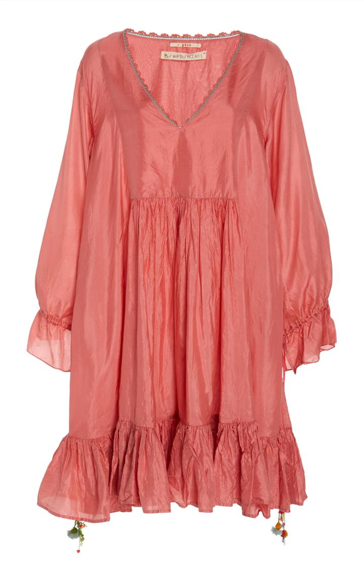 Pro V-neck Silk Dress