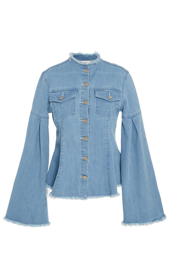 Tanya Taylor Denim Leoni Jacket