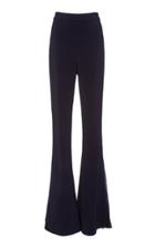 Cushnie Paneled Chiffon And Cady Wide-leg Pants