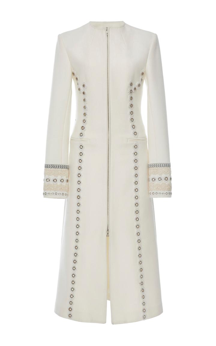 Jonathan Simkhai Structure Wool Melton Coat