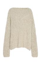 Moda Operandi Tuinch Silk Ribbed-knit Drop-shoulder Sweater Size: S