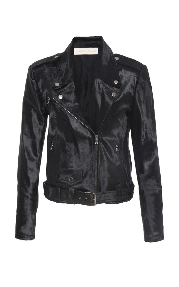 Alyson Eastman Classic Moto Leather Jacket