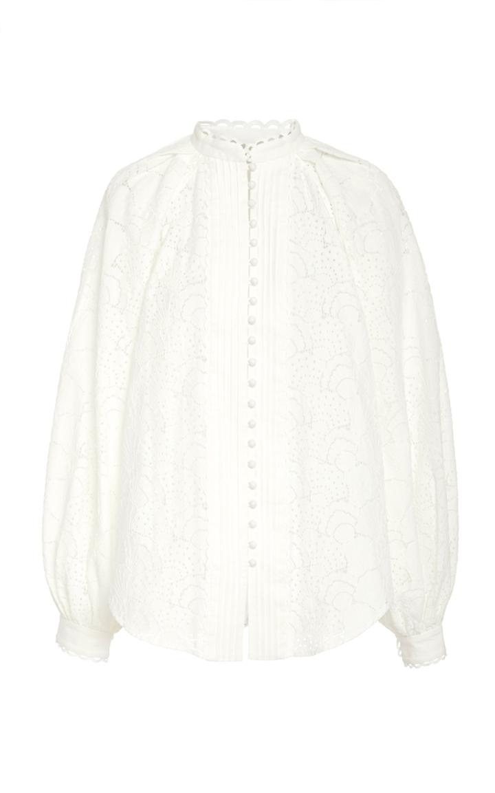 Acler Cookes Lace Cotton Blouse