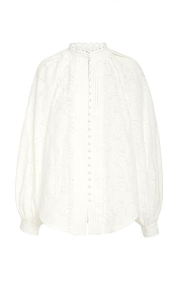 Acler Cookes Lace Cotton Blouse
