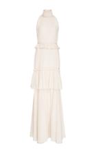 Adeam Swarovski Pearl Embroidery Gown