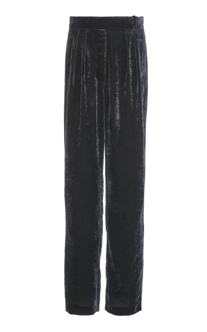 Delpozo Virgin Wool Wide-leg Pants
