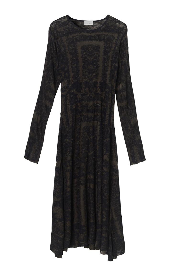 By Malene Birger Onix Viscose Jacquard Dress