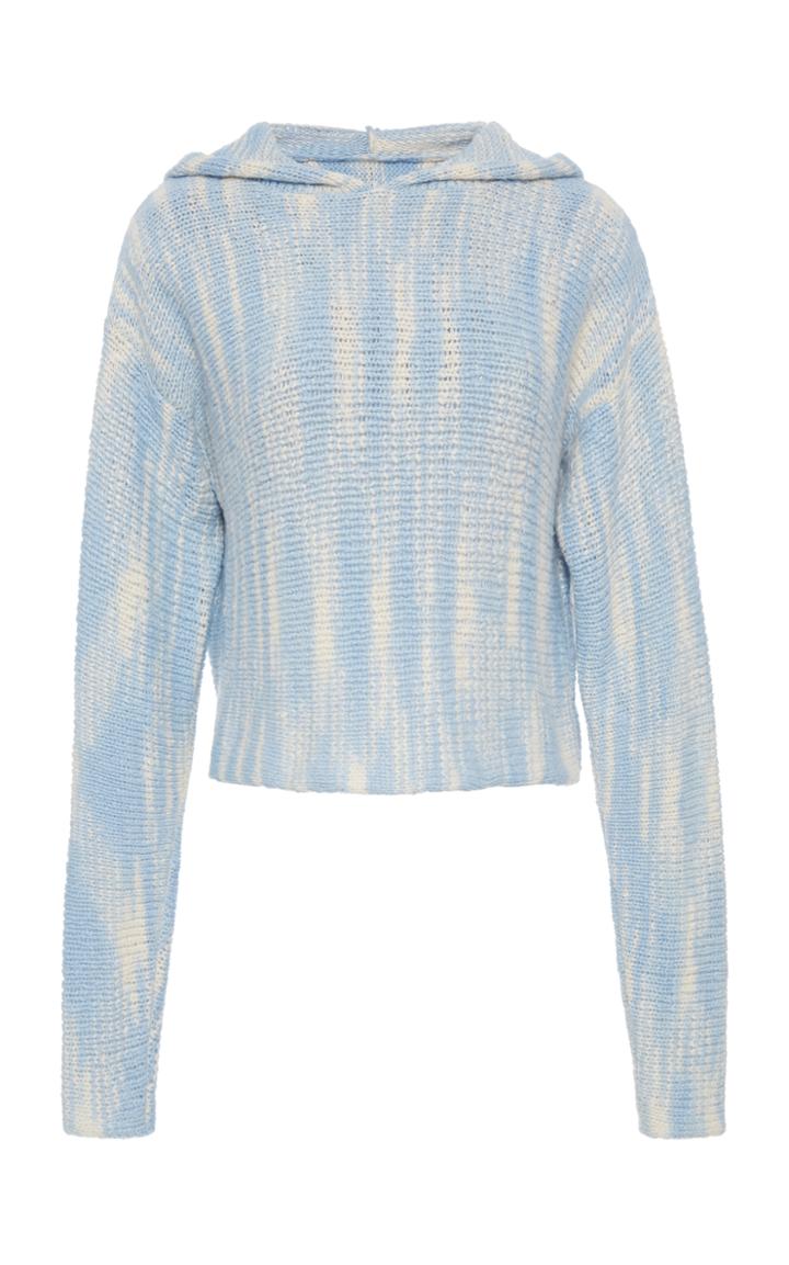 The Elder Statesman Rolo Cropped Hoodie