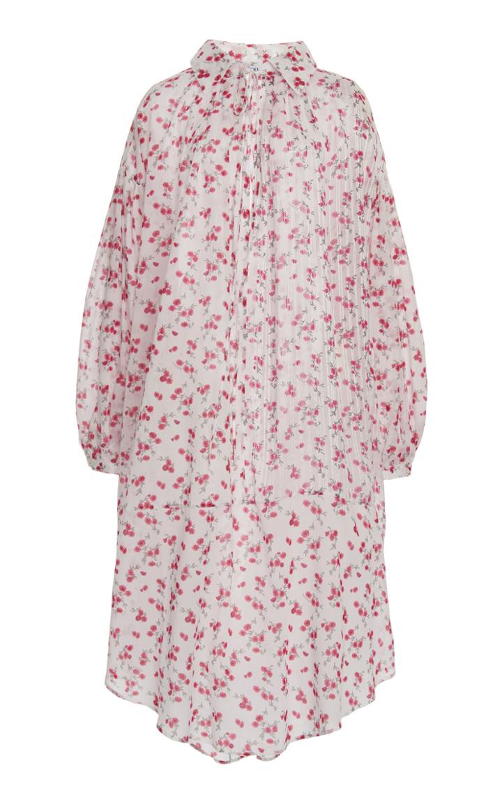 Moda Operandi Loewe Printed Cotton Dress Size: 36