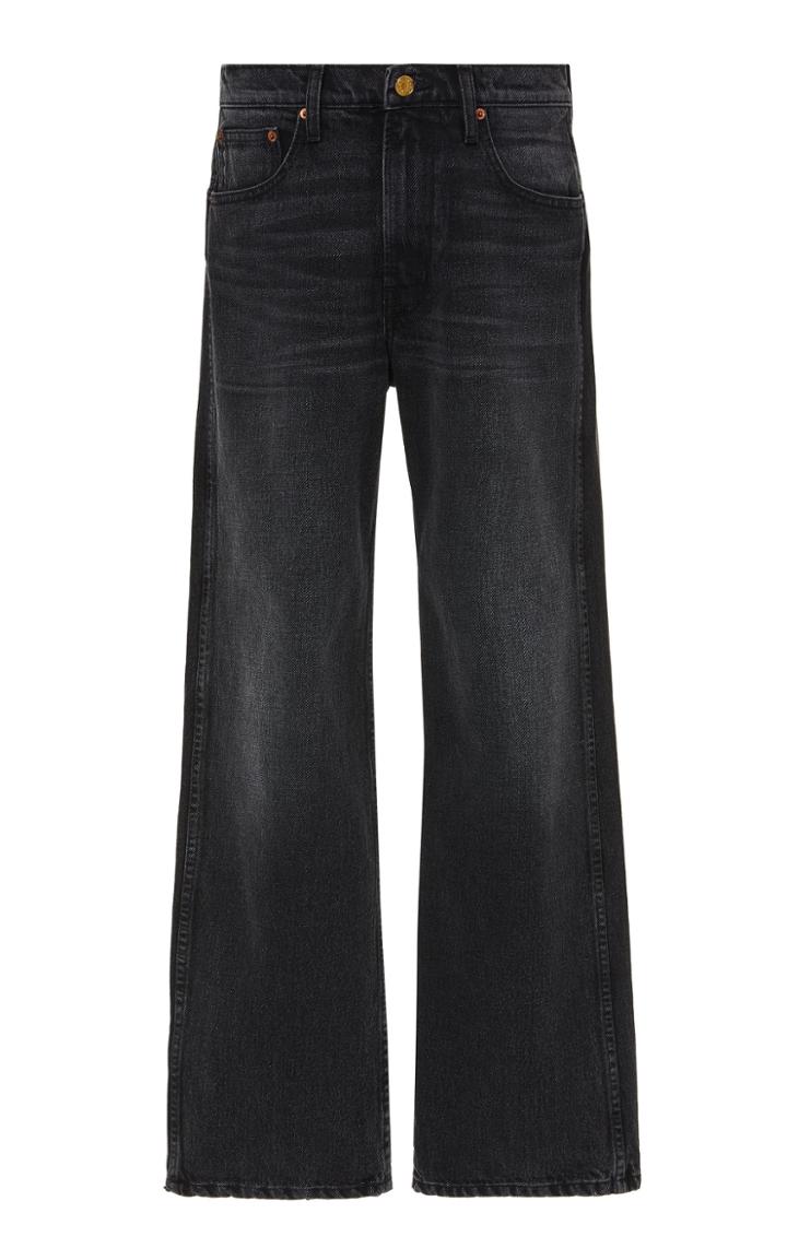 B Sides Plein High-rise Straight-leg Jeans Size: 25