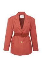 Bouguessa Two-tone Fitted Blazer