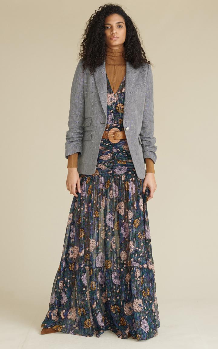 Moda Operandi Veronica Beard Martel Linen Dickey Jacket