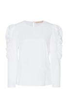 Brock Collection Poccident Cotton-blend Long Sleeve Shirt