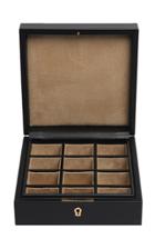 T. Anthony M'o Exclusive Calf Leather Cufflink Box