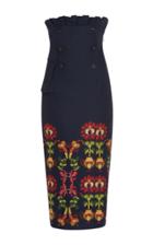 Stella Jean Ruffled High Waist Pencil Skirt