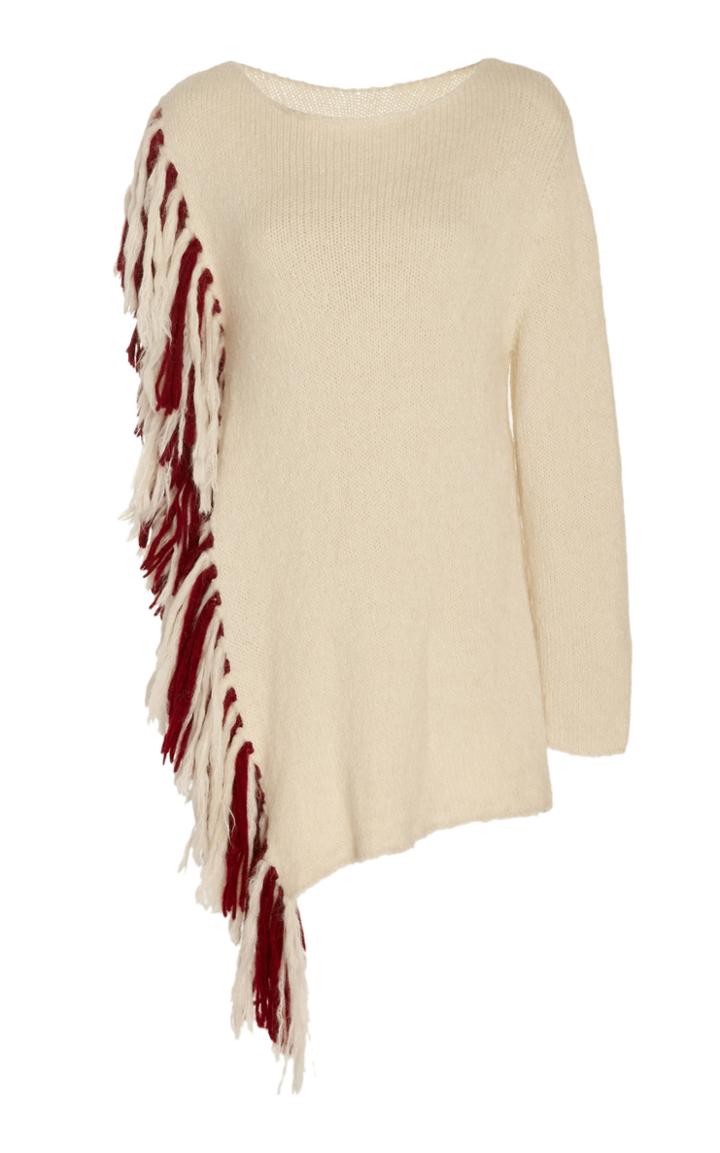 Escvdo Laguna Suri Knit Sweater With Patchwork Face Detail