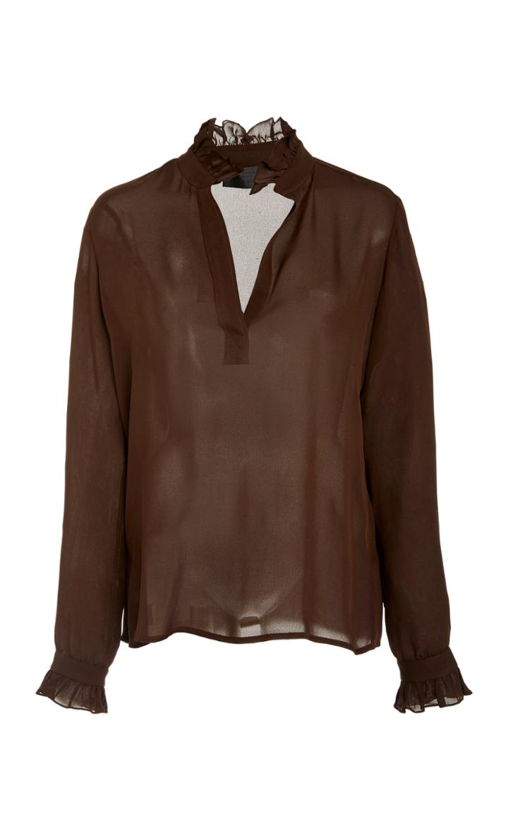 Nili Lotan Esther Silk Top