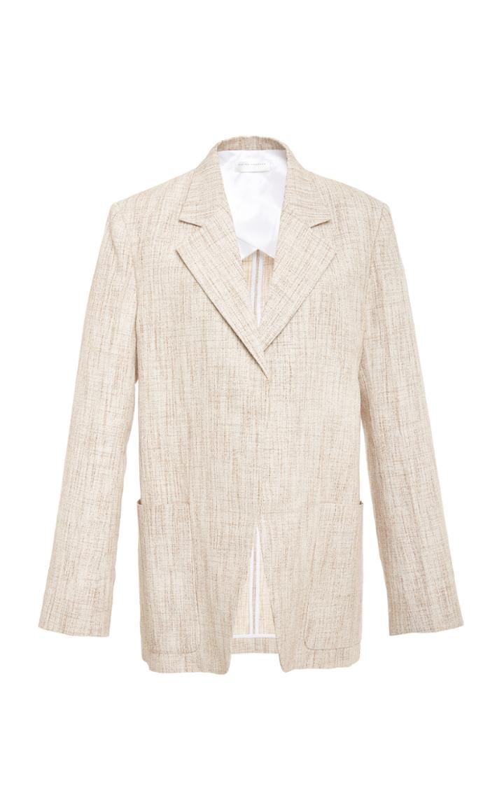 Victoria Beckham Slub Mlange Jacket
