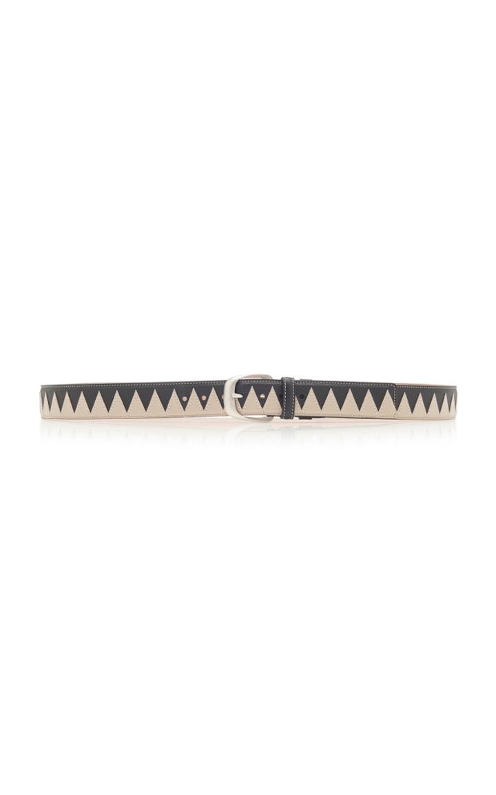 Bally Baldon Two-tone Leather Belt