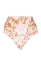 Moda Operandi Ephemera Lycra Woodstock High Waisted Bikini Bottom Size: 36