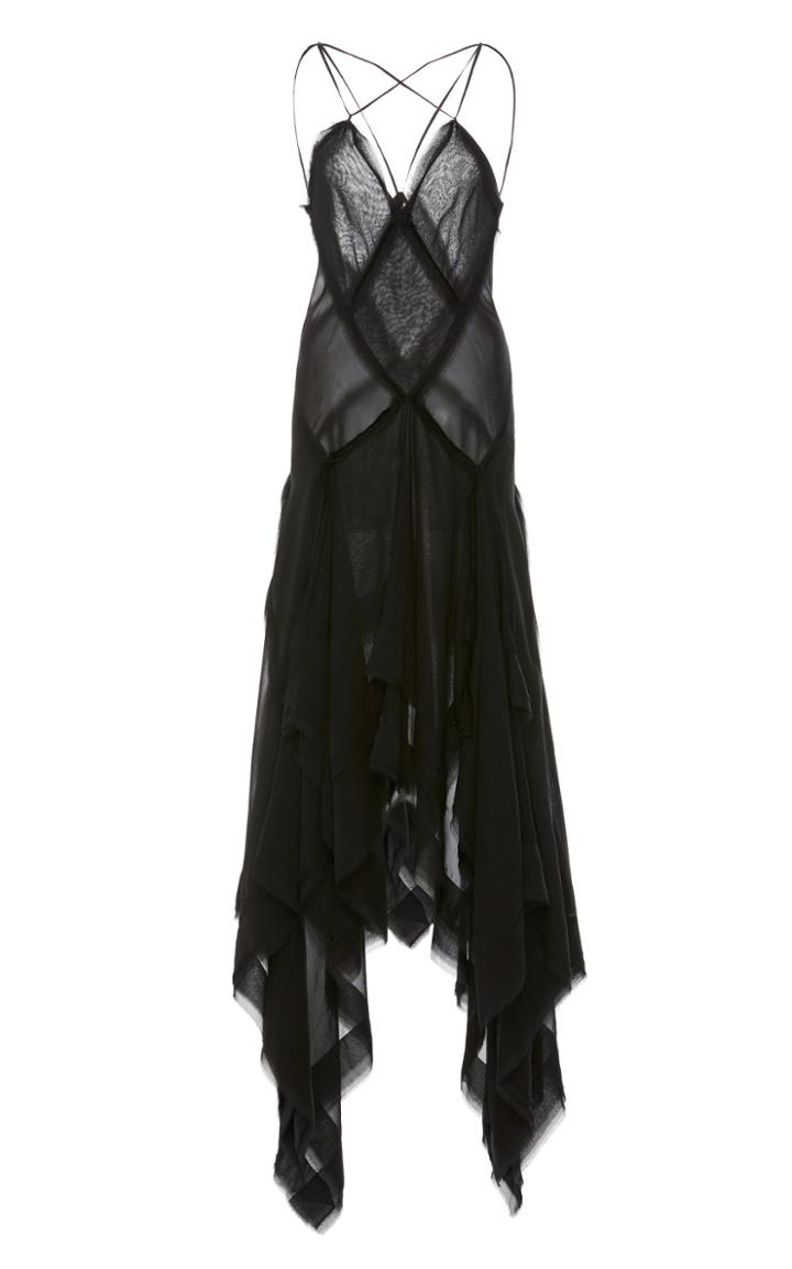 Unttld Dahlia Silk Georgette Dress