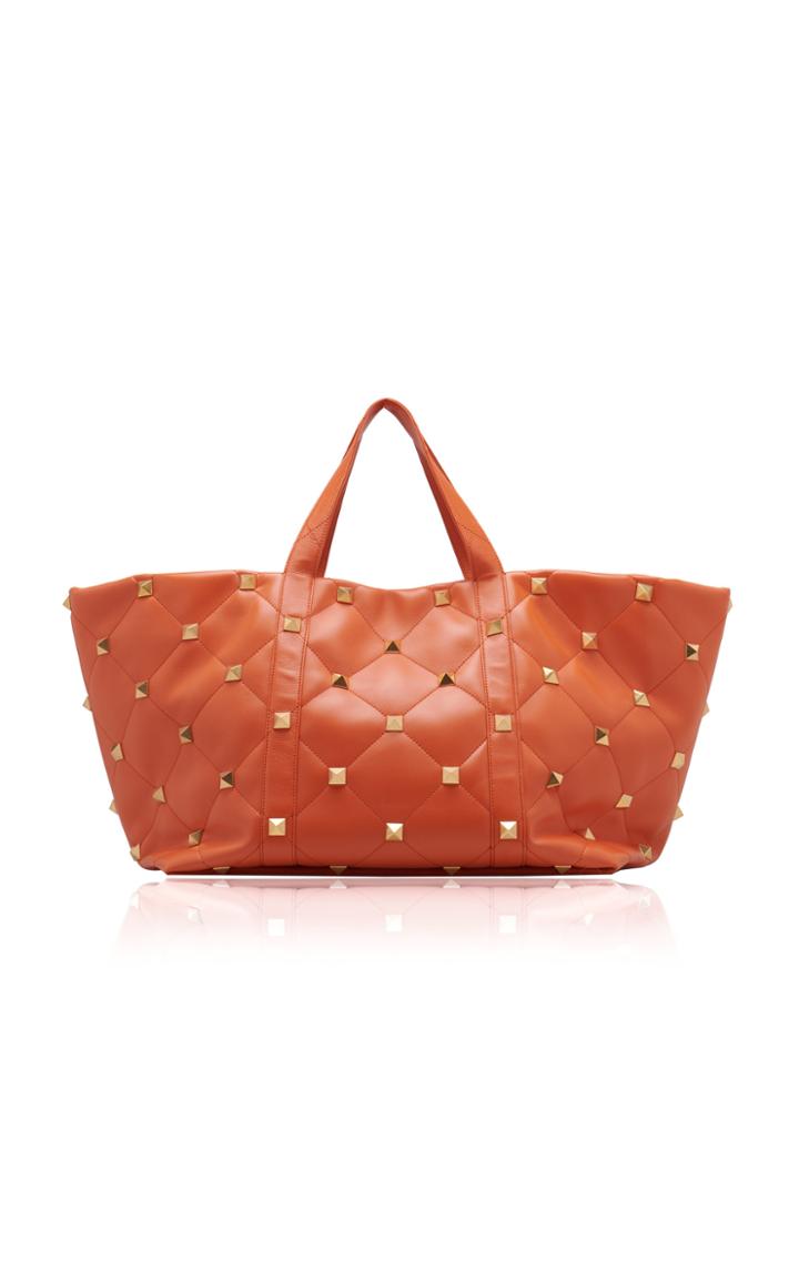 Moda Operandi Valentino Valentino Garavani Roman Stud Maxi Leather Tote