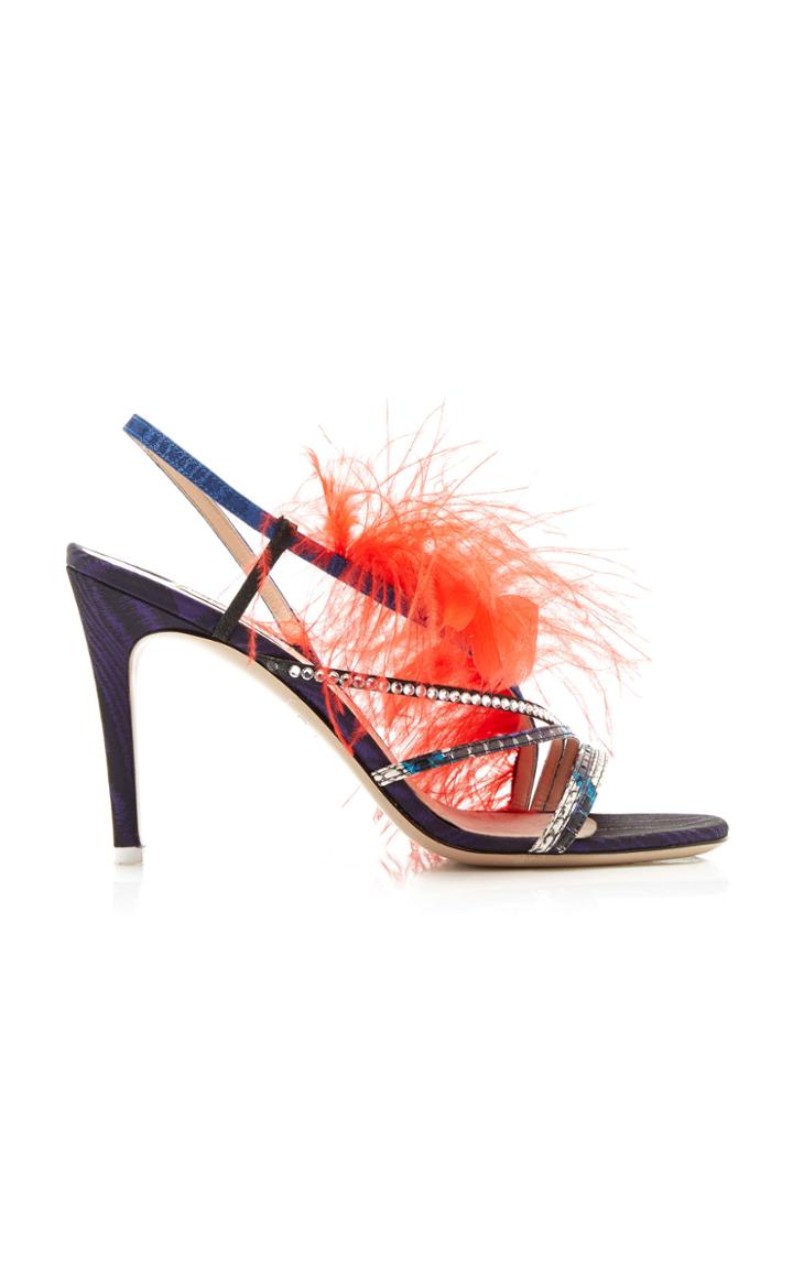 The Attico Feather Sandal