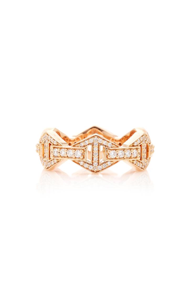 Walters Faith Hexagon Diamond Stackable Ring Size: 7