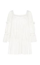 Moda Operandi Aje L'espirit Tiered Cotton Mini Dress