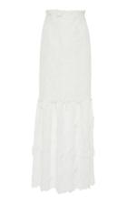 Rebecca De Ravenel Pocket Full Of Posies Guipure Lace Skirt