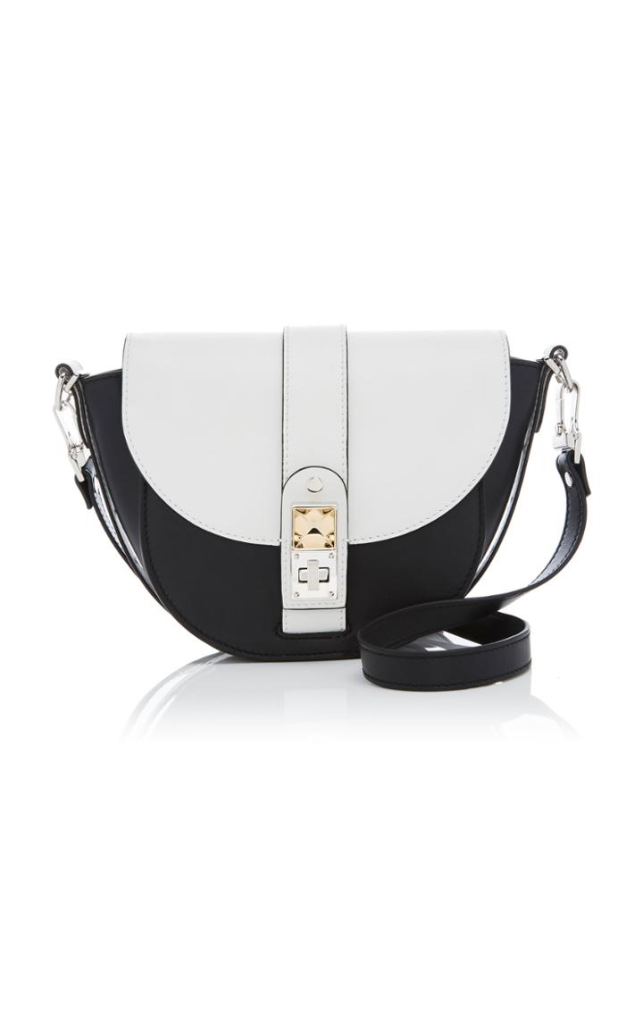 Proenza Schouler Ps11 Small Two-tone Leather Saddle Bag