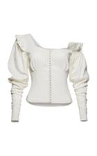 Magda Butrym Vannes White Top