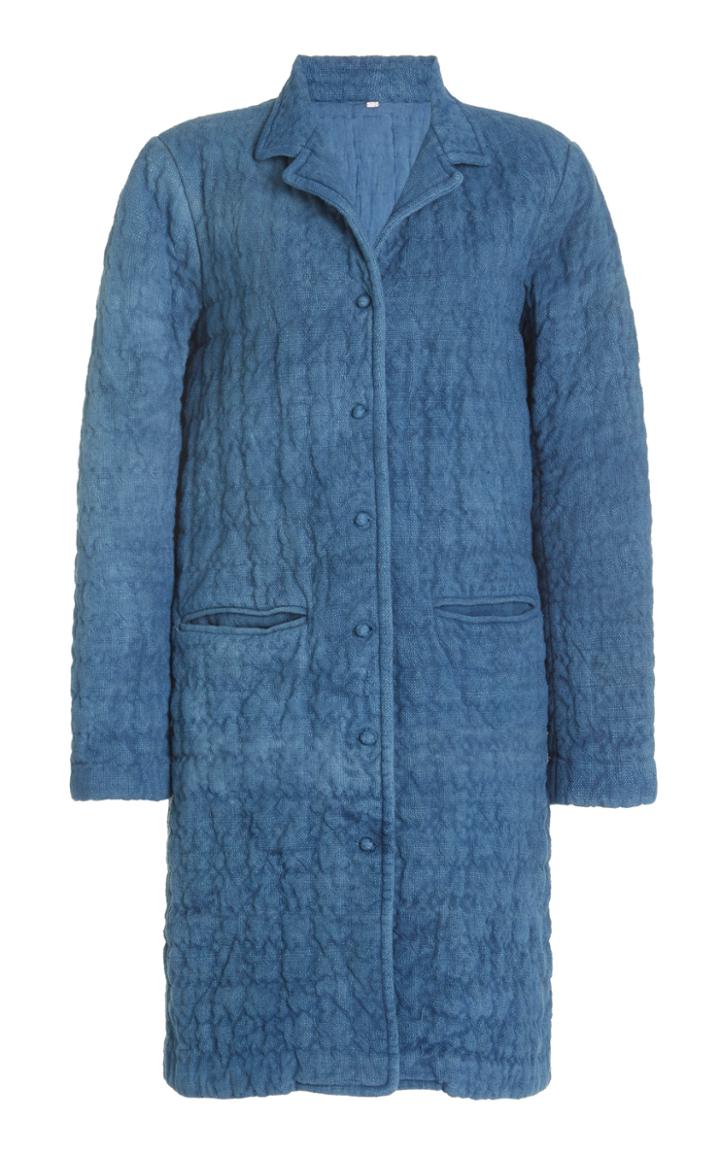 Moda Operandi Mimi Prober Adelia Quilted Organic Cotton Car Coat