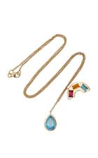 Brent Neale Rainbow & Raindrop Charm Necklace