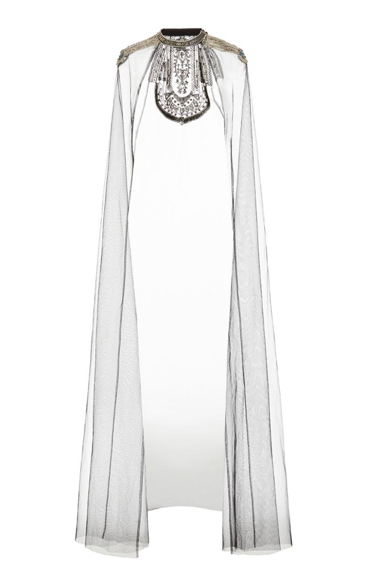 Moda Operandi Cucculelli Shaheen Platinum Scallops Cape